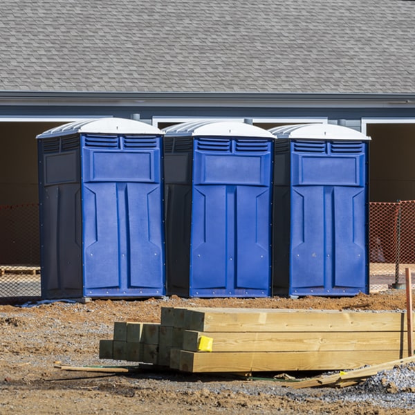 are there any restrictions on what items can be disposed of in the portable toilets in Early TX